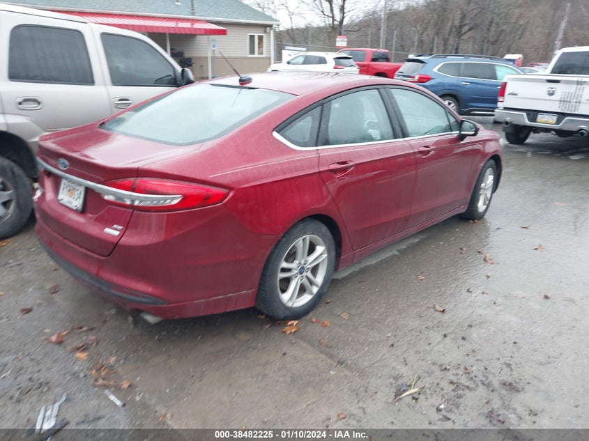 VIN 3FA6P0HD5JR213014 2018 FORD FUSION SE