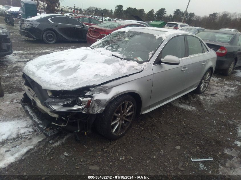 2014 AUDI A4 PREMIUM PLUS - WAUFFAFL9EN026491