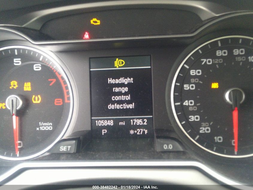 2014 AUDI A4 PREMIUM PLUS - WAUFFAFL9EN026491
