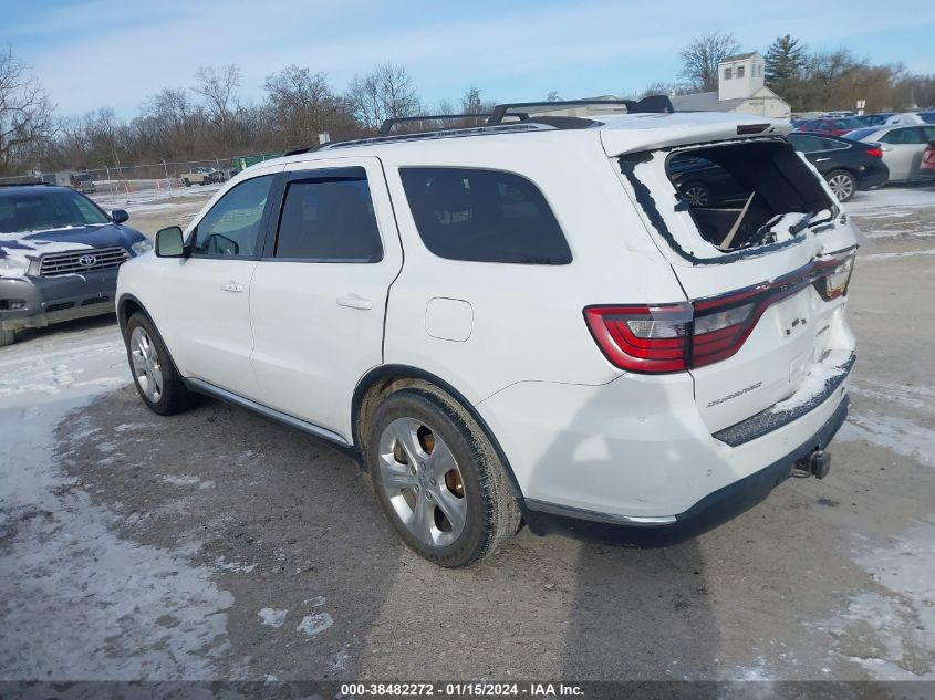 2015 DODGE DURANGO LIMITED - 1C4RDHDG1FC111858