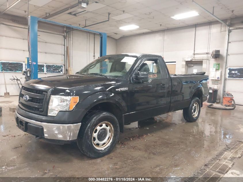 2013 FORD F-150 XL - 1FTMF1EM5DKD99192