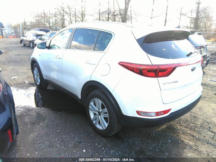 2017 KIA SPORTAGE LX - KNDPMCAC2H7238691