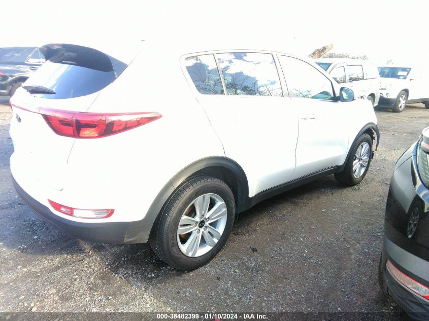 2017 KIA SPORTAGE LX - KNDPMCAC2H7238691