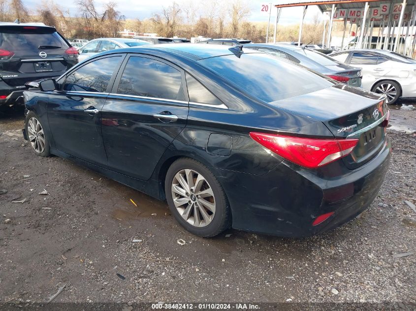 2014 HYUNDAI SONATA SE/LIMITED - 5NPEC4ACXEH838432