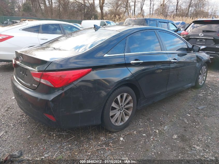 2014 HYUNDAI SONATA SE/LIMITED - 5NPEC4ACXEH838432