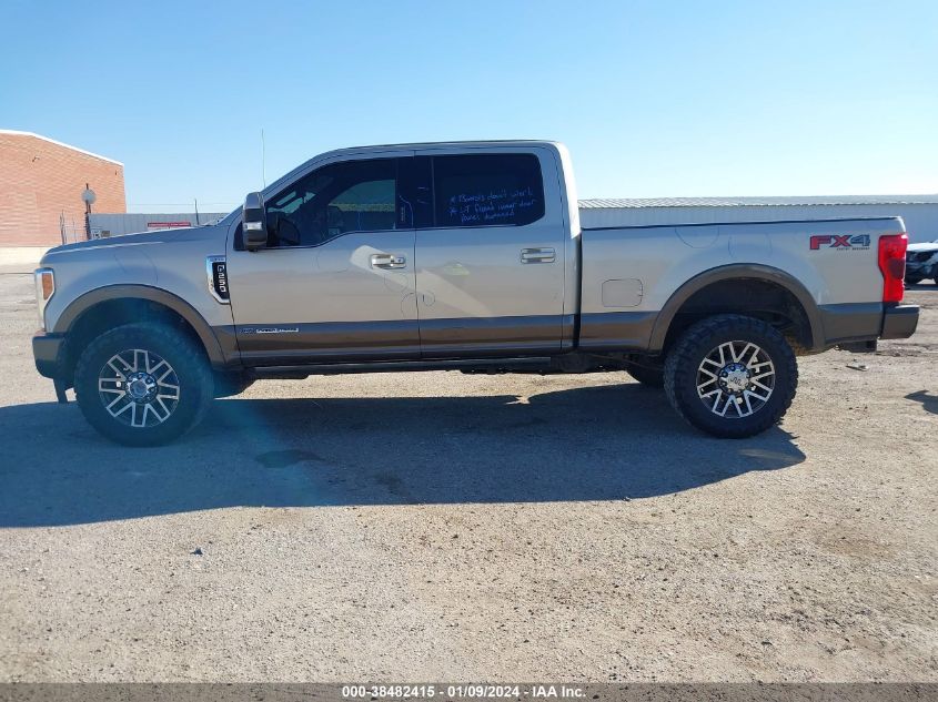 2017 FORD F-250 KING RANCH - 1FT7W2BT0HEB35056