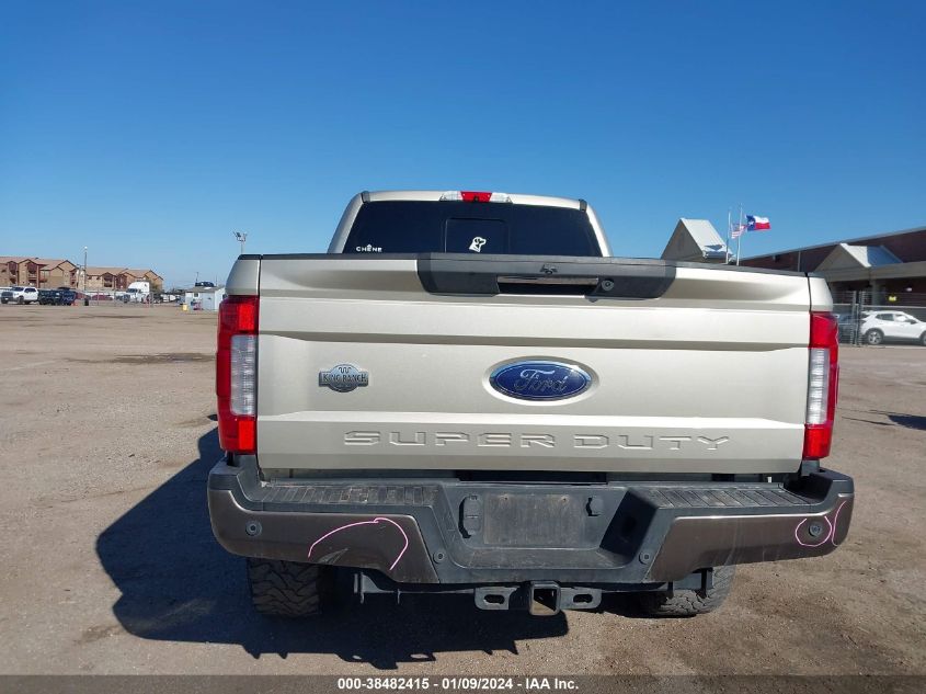 2017 FORD F-250 KING RANCH - 1FT7W2BT0HEB35056