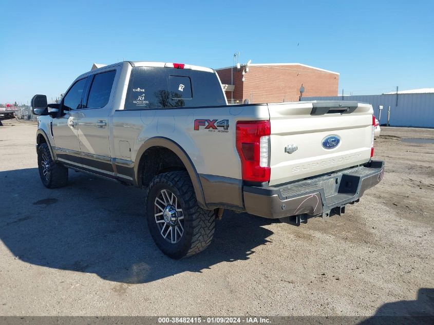 2017 FORD F-250 KING RANCH - 1FT7W2BT0HEB35056