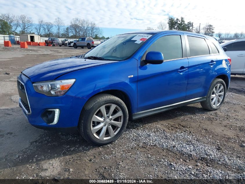 2015 MITSUBISHI OUTLANDER SPORT SE - 4A4AR4AUXFE054624