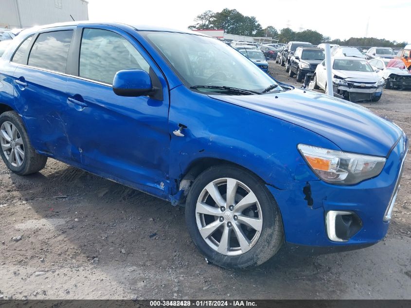 2015 MITSUBISHI OUTLANDER SPORT SE - 4A4AR4AUXFE054624