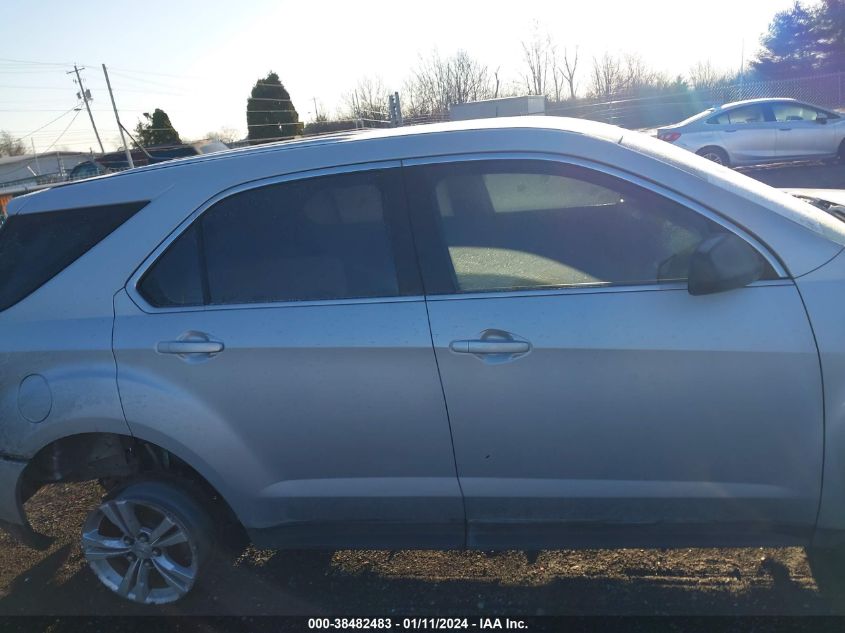 2013 CHEVROLET EQUINOX LS - 2GNALBEK2D6215966