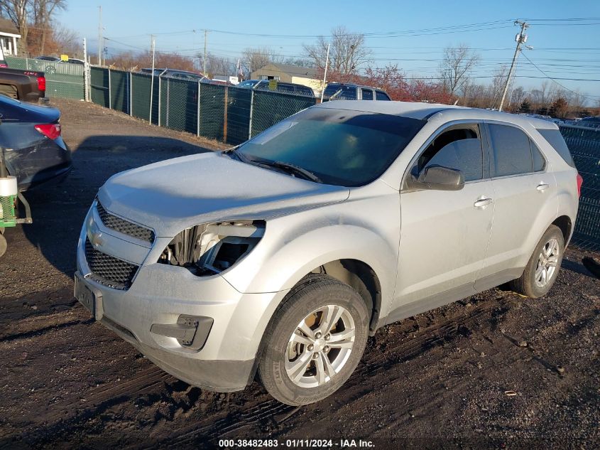 2013 CHEVROLET EQUINOX LS - 2GNALBEK2D6215966