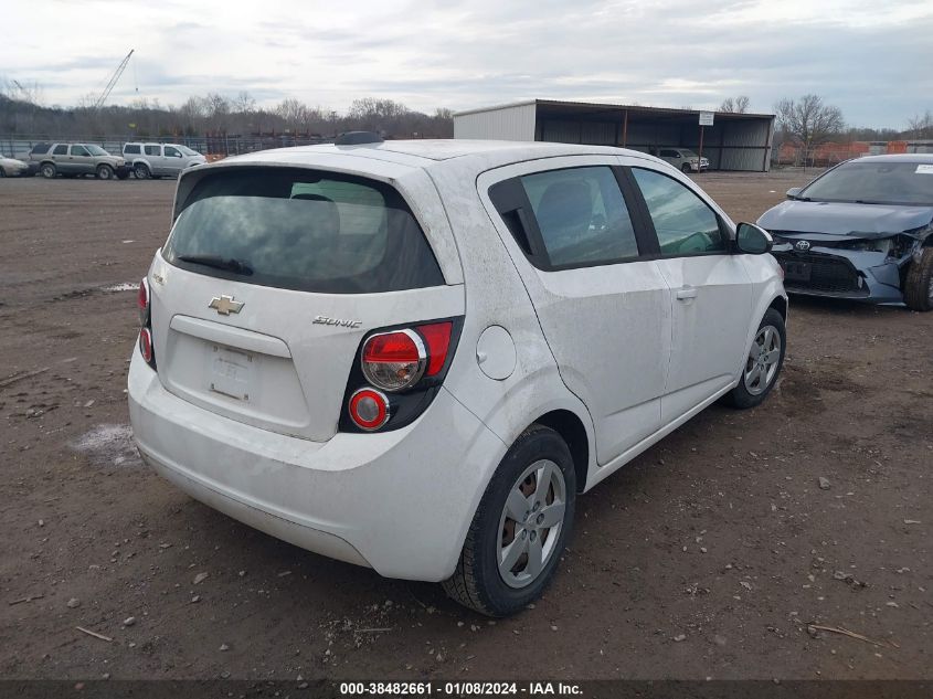 2015 CHEVROLET SONIC LS AUTO - 1G1JA6SG7F4184488