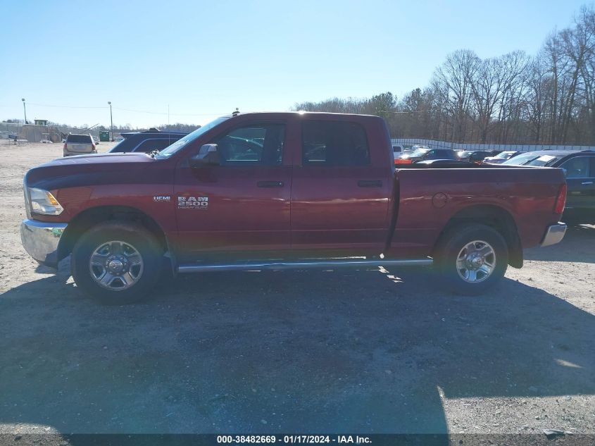 2018 RAM 2500 ST - 3C6UR4CJ2JG340306