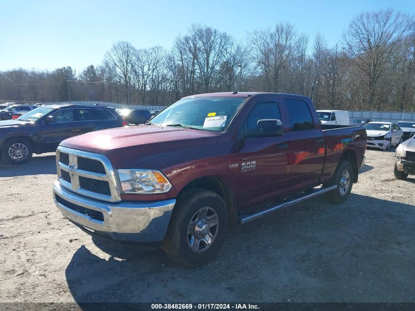 2018 RAM 2500 ST - 3C6UR4CJ2JG340306