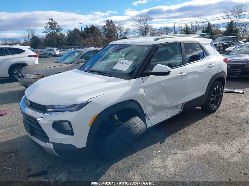 2022 CHEVROLET TRAILBLAZER LT - KL79MRSL6NB144023