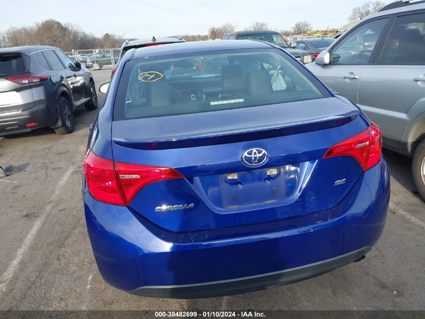 2018 TOYOTA COROLLA SE - 5YFBURHE4JP782537