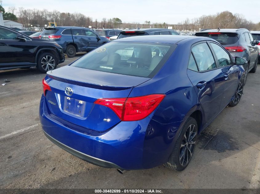 2018 TOYOTA COROLLA SE - 5YFBURHE4JP782537