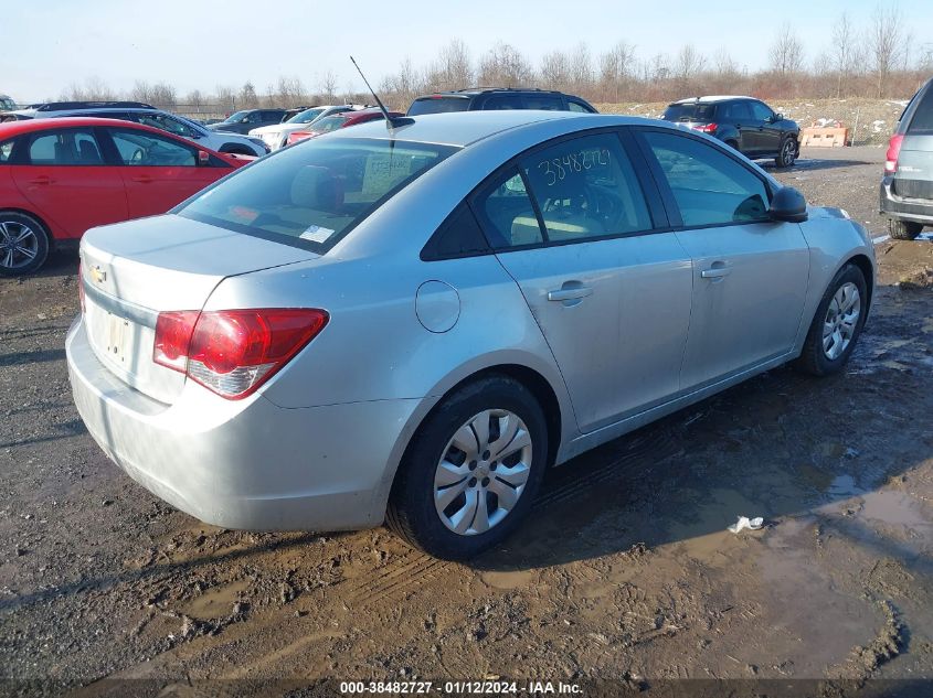 2013 CHEVROLET CRUZE LS AUTO - 1G1PA5SG6D7267653