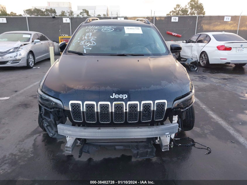 VIN 1C4PJMMN3ND536322 2022 JEEP CHEROKEE LATITUDE LUX