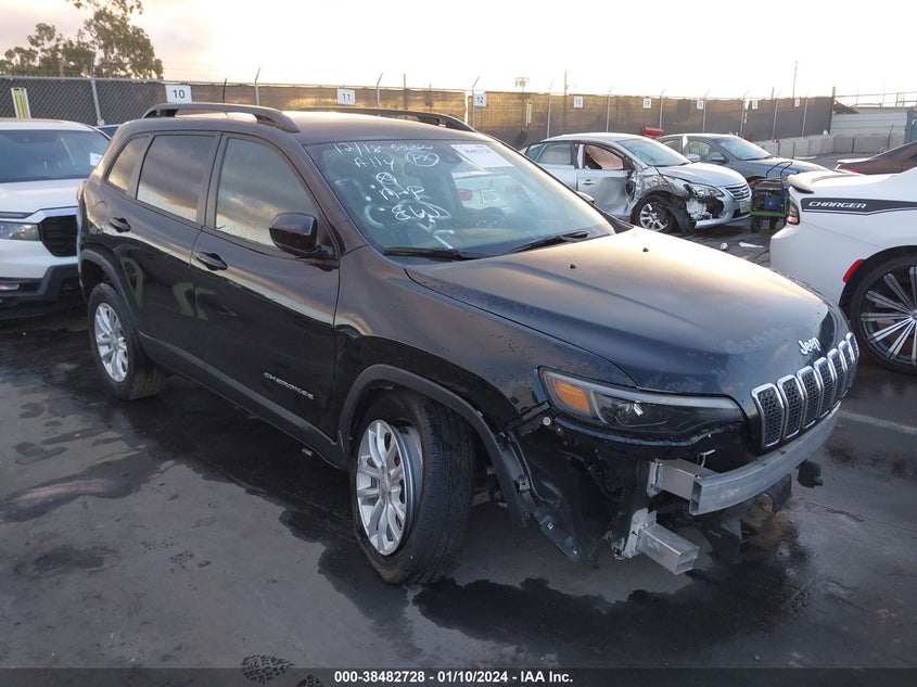 VIN 1C4PJMMN3ND536322 2022 JEEP CHEROKEE LATITUDE LUX