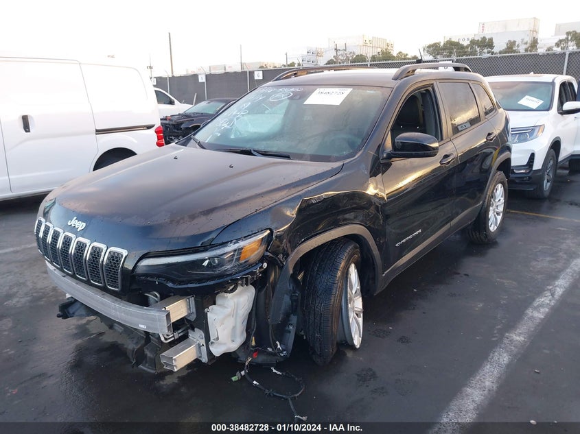 VIN 1C4PJMMN3ND536322 2022 JEEP CHEROKEE LATITUDE LUX