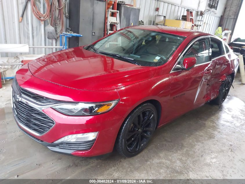 2021 CHEVROLET MALIBU FWD LT - 1G1ZD5ST1MF040194