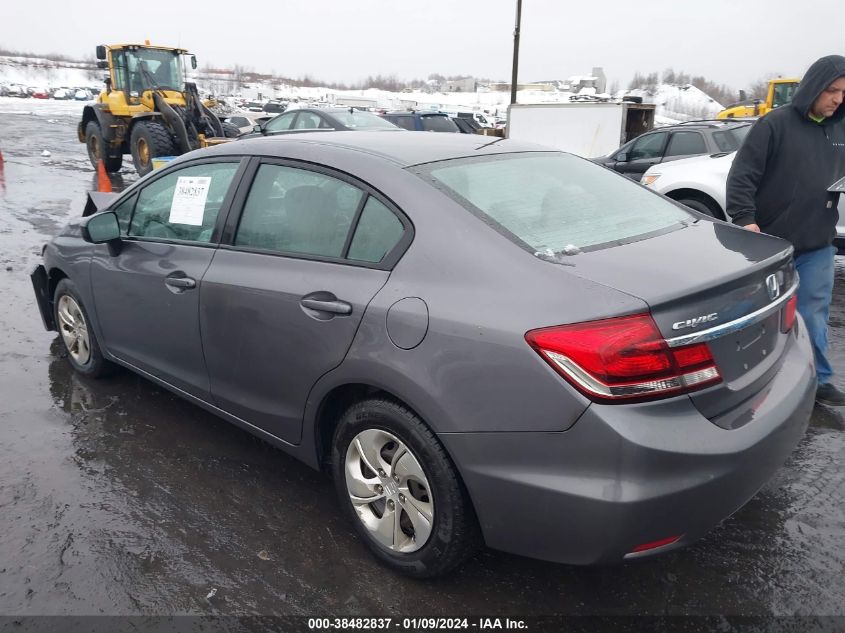 2014 HONDA CIVIC LX - 19XFB2F51EE259310