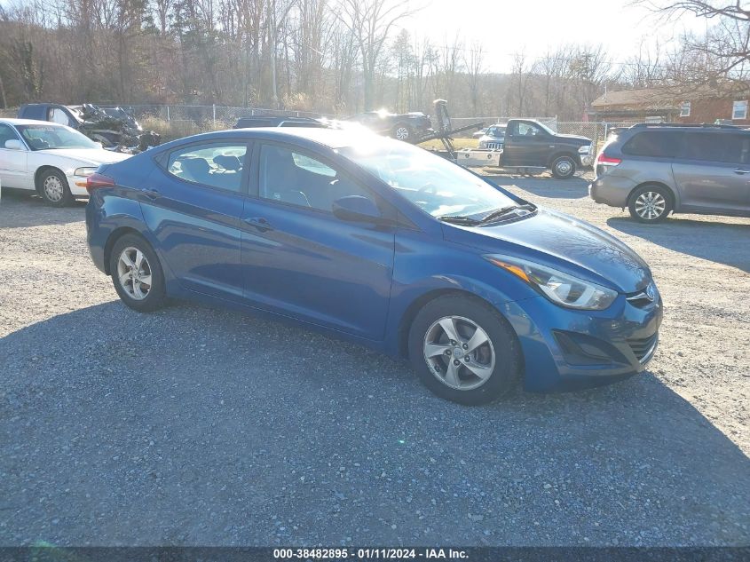 2014 HYUNDAI ELANTRA SE (ULSAN PLANT) - KMHDH4AE5EU199232