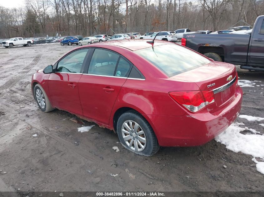 1G1PF5S96B7123648 | 2011 CHEVROLET CRUZE