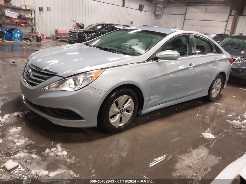 2014 HYUNDAI SONATA GLS - 5NPEB4AC2EH814015