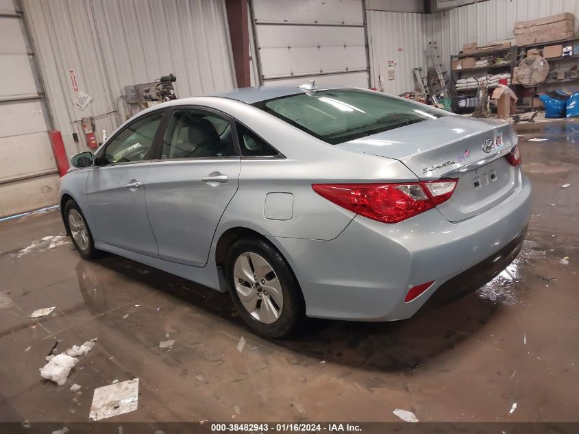 2014 HYUNDAI SONATA GLS - 5NPEB4AC2EH814015