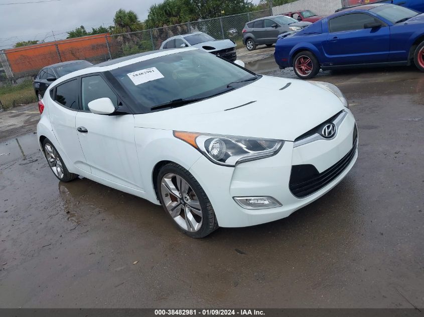 2013 HYUNDAI VELOSTER - KMHTC6AD3DUI12213