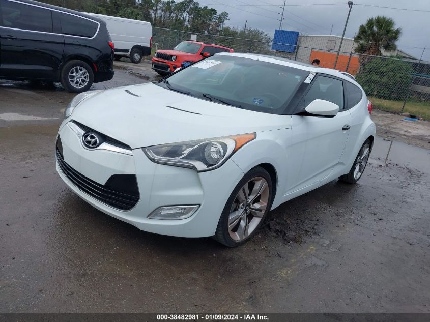 2013 HYUNDAI VELOSTER - KMHTC6AD3DUI12213