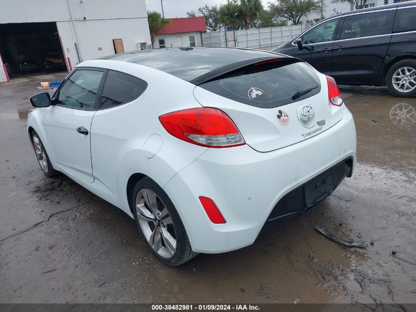 2013 HYUNDAI VELOSTER - KMHTC6AD3DUI12213