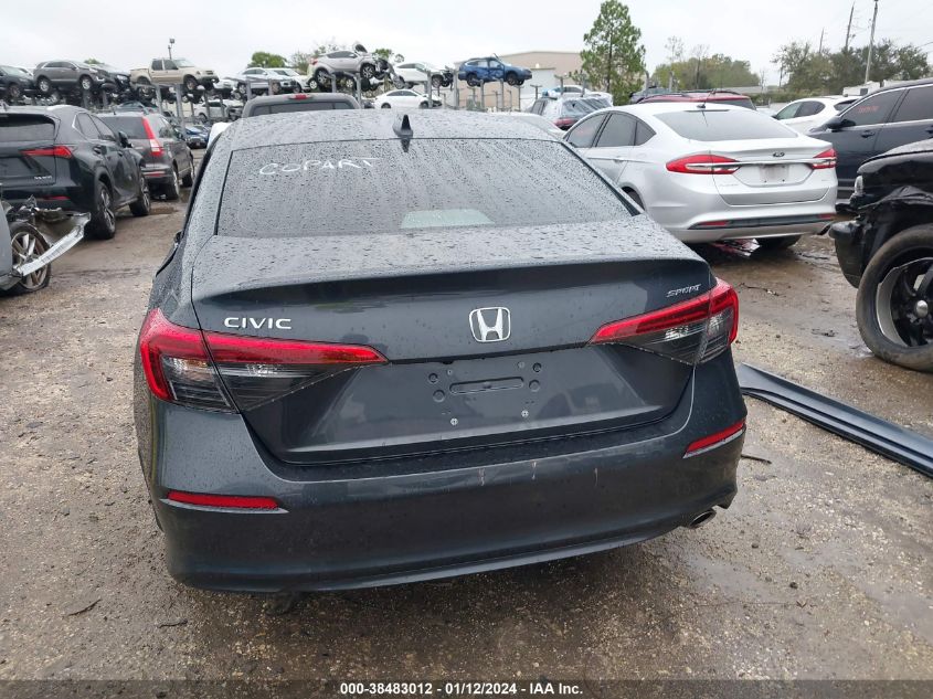 2022 HONDA CIVIC SPORT - 2HGFE2F52NH609590