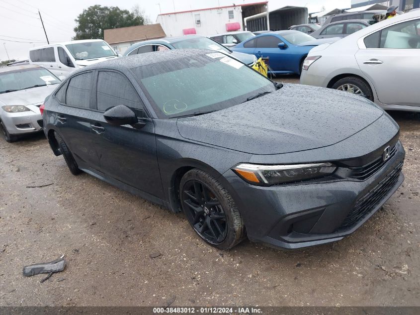 2022 HONDA CIVIC SPORT - 2HGFE2F52NH609590