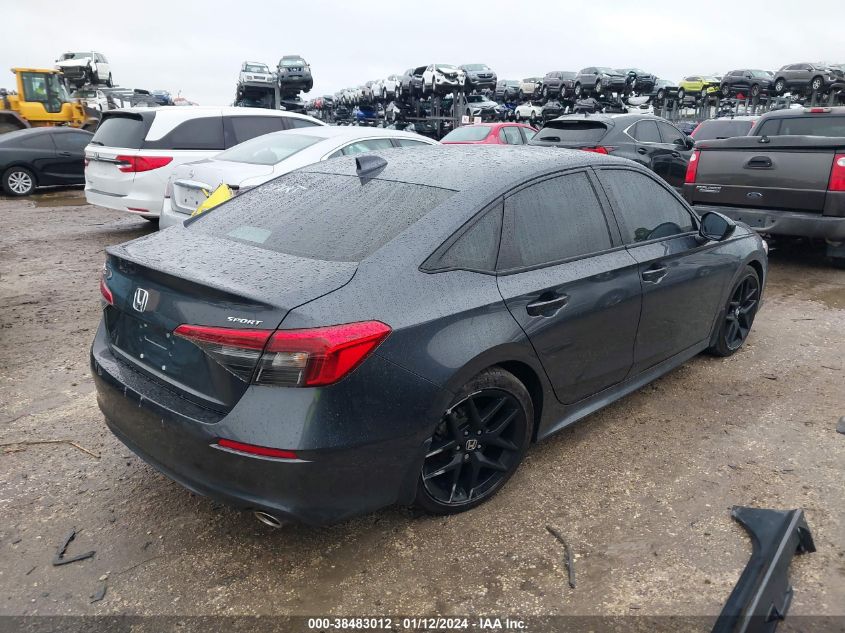 2022 HONDA CIVIC SPORT - 2HGFE2F52NH609590