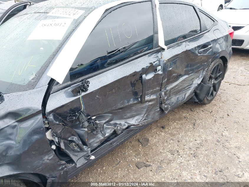 2022 HONDA CIVIC SPORT - 2HGFE2F52NH609590