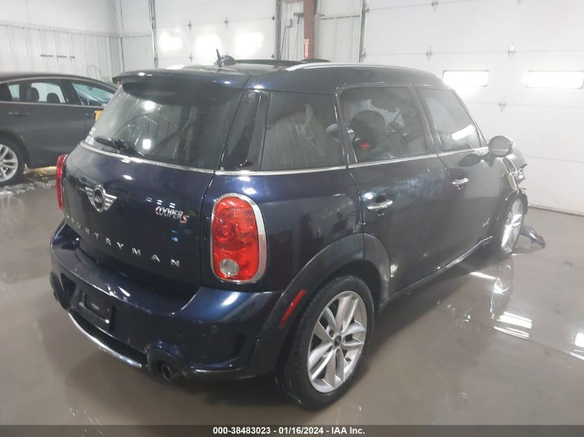 2014 MINI COUNTRYMAN COOPER S - WMWZC5C58EWP36947