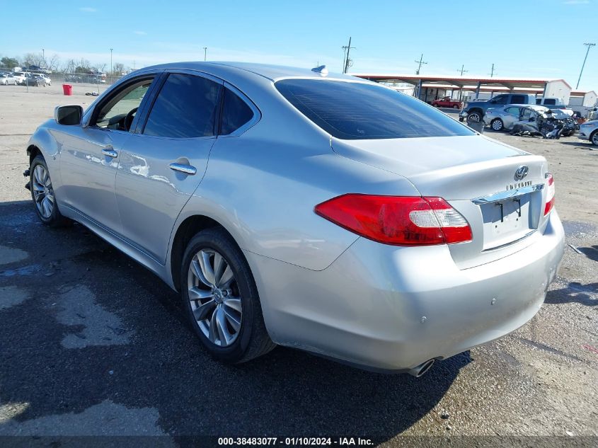 2013 INFINITI M37X JN1BY1AR7DM602352