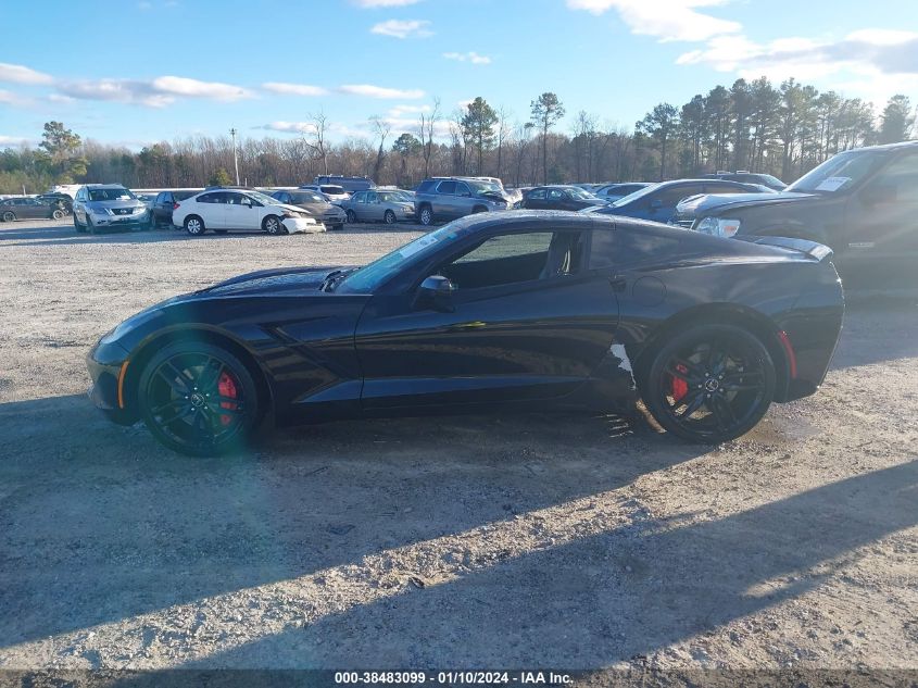 2014 CHEVROLET CORVETTE STINGRAY Z51 - 1G1YG2D71E5127151