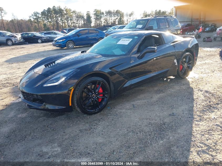 2014 CHEVROLET CORVETTE STINGRAY Z51 - 1G1YG2D71E5127151
