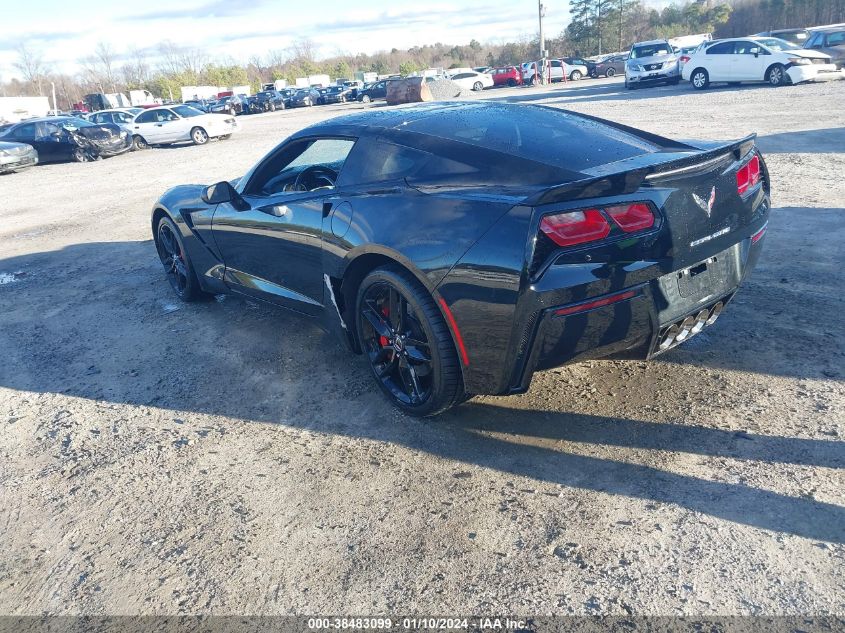 2014 CHEVROLET CORVETTE STINGRAY Z51 - 1G1YG2D71E5127151
