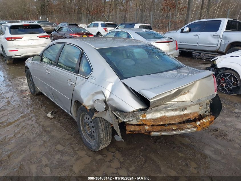 2G1WT58K369224598 | 2006 CHEVROLET IMPALA