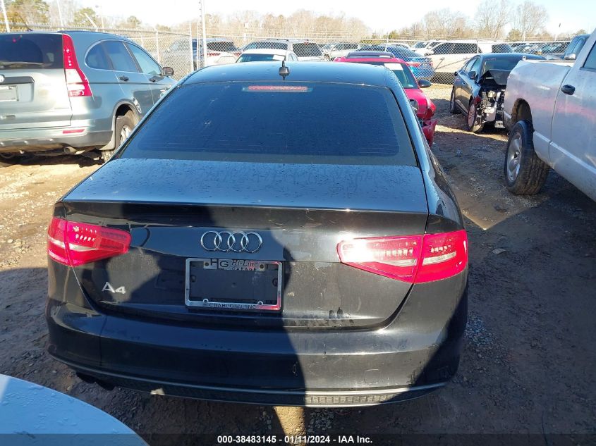 2015 AUDI A4 2.0T PREMIUM - WAUAFAFL3FN007608