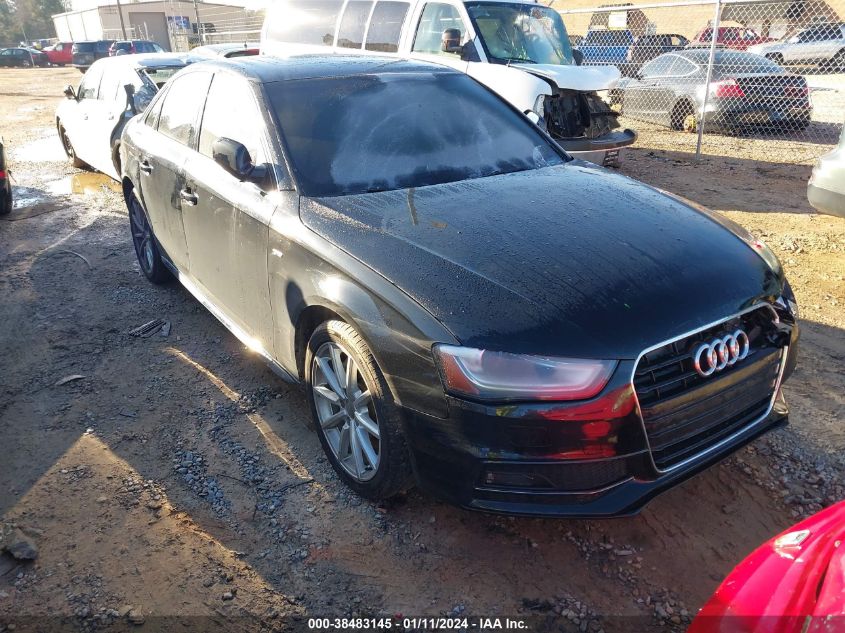 2015 AUDI A4 2.0T PREMIUM - WAUAFAFL3FN007608