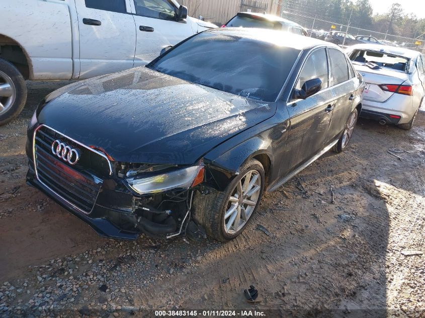 2015 AUDI A4 2.0T PREMIUM - WAUAFAFL3FN007608