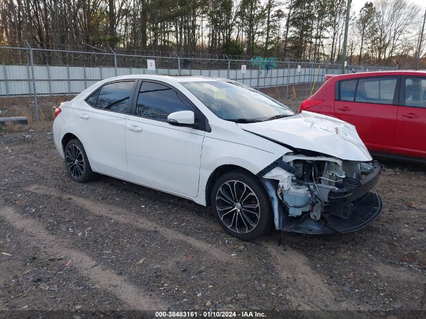 2014 TOYOTA COROLLA S PLUS - 5YFBURHEXEP106616