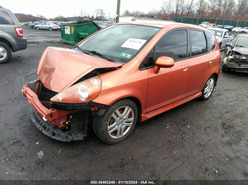 JHMGD38607S055462 | 2007 HONDA FIT